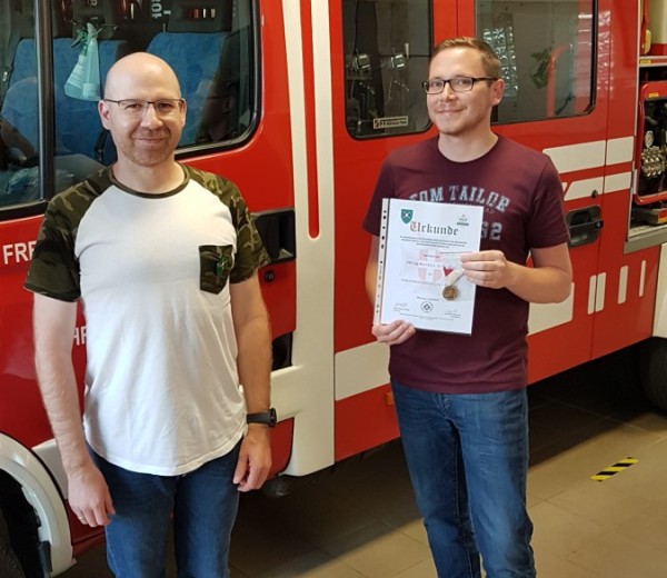 Goldene Verdienstmedaille für OBI Ing. Markus Oswald